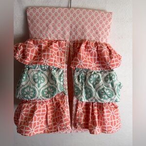 Baby Diaper Stacker Colorful Ruffled Patterned